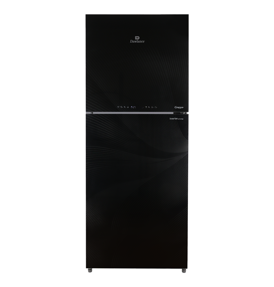 91999 Graze+ Gem Black Double Door Refrigerator [Brand Dawlance ] For order please WhatsApp size:XXL
